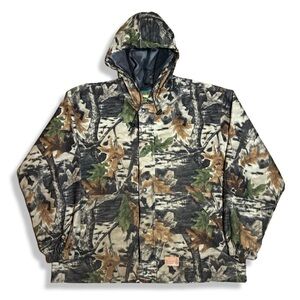 Vintage Real Tree Light Weight  Hooded Jacket